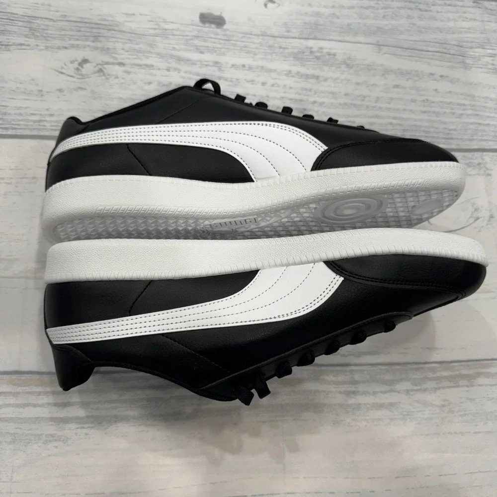 NEW Puma 9T Trainers Sneaker Shoe Mens US 13‎ EUR 47 Black Soccer Futbol
